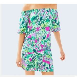 Lilly Pulitzer Fawcett Dress Early Bloomer size S